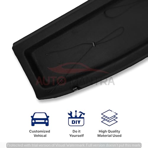 Image of Car Parcel Tray Diggi Luggage Tray in Perfect Fitting Compatible for I20