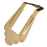 Dimensions : mesure environ 110 mm de long et 68,5 mm de largeur, s'adapte à la plupart des corps de guitare archtop standard.