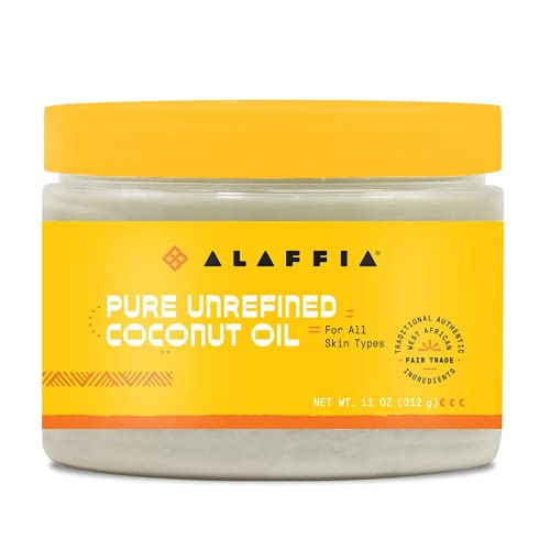 Alaffia Pure Unrefined Coconut Oil 11 oz
