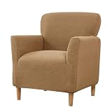 Zenlir Sillón Sillón Silla Elástica Sillón Sillón Poliéster para Sala Estar O Dormitorio Decoración Espacio Pequeño