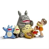 Los adorables juguetes de personajes Totoro Figure esperan unirse a tu equipo.