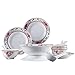 Wyrafinowany zestaw obiadowy, zestaw zastawy stołowej z porcelany kostnej, porcelanowe naczynia/talerz/zestaw obiadowy, ceramiczne zestawy obiadowe, eleganckie zestawy obiadowe, zmywarka