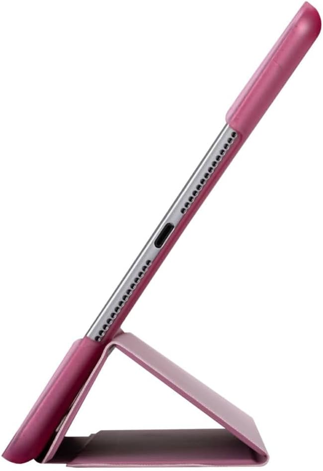For Apple iPad 9.7 2018 6 Gen A1954 A1893 Smart case Magnetic Stand cover with Wake/Sleep (Pink) - Image 3