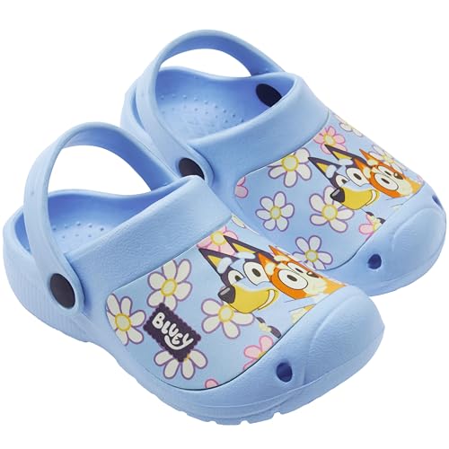 Bluey Sabots Enfants Sabot Jardin Bingo Chaussures Été Fille Garçon avec Charms Intérieur Extérieur Maison Plage Piscine (32 EU, Bluey Sisters)