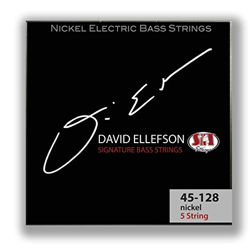 Sit DE545128L Dave Ellefson Jeu de 5 cordes de guitare Tirant 45 -125