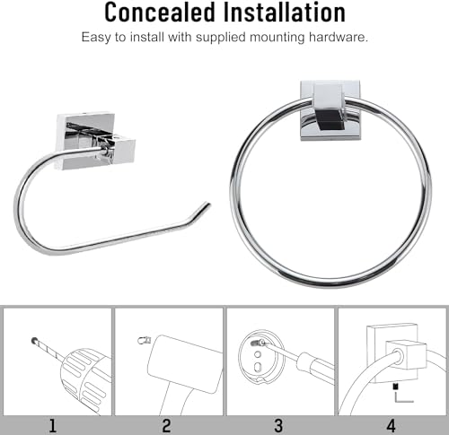 Wall Mounted Toilet Roll Holder - Image 2
