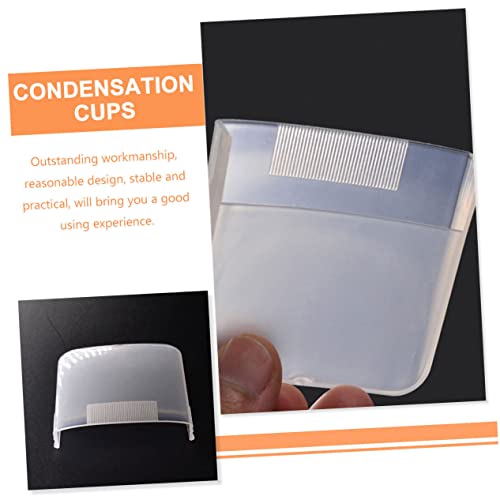 20 piezas de recogedores de condensación para ollas arroceras, tazas plásticas para capturar vapor y agua, fáciles de limpiar miniatura 2