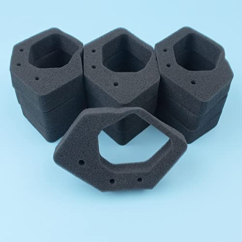 10 ピース/ロットエアフィルタークリーナーエレメント Hd GX25 GX25N GX25NT エンジンモータートリマー刈払機交換部品 17211-Z0H-000 スペアパーツ