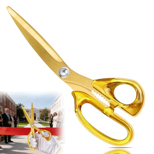 Ribbon Cutting Scissors 10.2 Gold Scissors