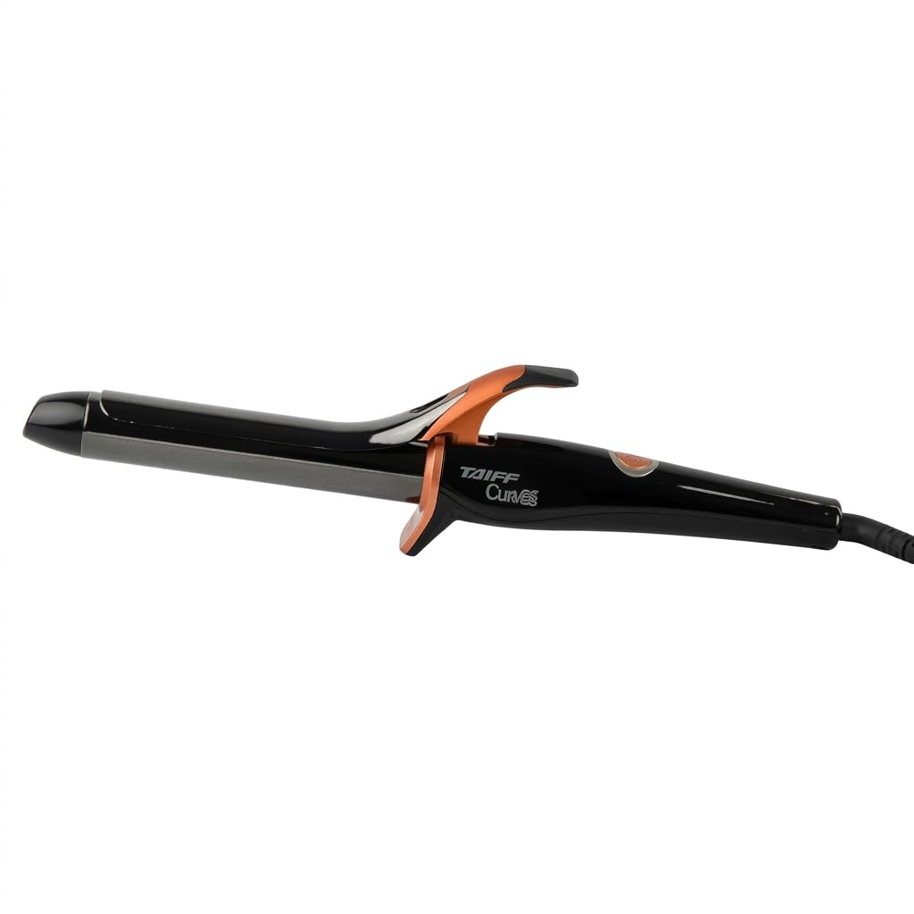 TAIFF Curves Titanium Curling Iron with Dual Voltage