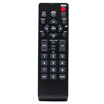 NH000UD Replace Remote fit for Emerson TV LC195EMX LC320EMX LC320EMXF LC320MXF Sylvania TV LC195SLX LC320SLX