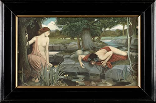 Toile Dame de Shalott Waterhouse pour une décoration intérieure élégante et romantique 60x90