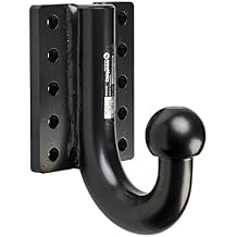 Westfalia-Automotive 329072600001 Tow Hitch, 10-hole Ball Plate with Ball Neck, Adjustable Height, 150 kg Bearing Load, EC Approval for European Use