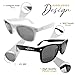 BachpartyGifts Groom and Bride Sunglasses for Men Women,His and Hers Gifts,Wedding Gifts for Honeymoon,Newlyweds,Couples(Groom&Bride,EL)