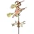 Good Directions Witch Weathervane with Roof Mount, Pure Copper