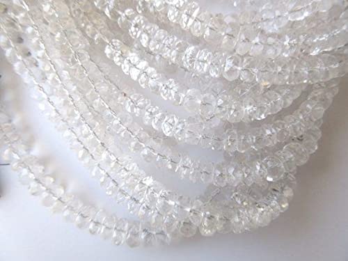 Faceted quartz crystal beads de 6mm pour remplacer les perles ternes de vos bijoux