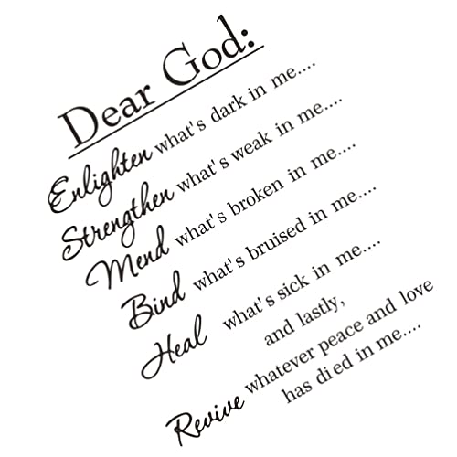 cabilock Cotizaciones Que Dicen Calcomanías de Pared Pegatinas: Citas Inspiradoras Etiqueta Engomada de La Pared Carta Inglesa Carta de Pared Muro de Pared Arte de La Pared Extraíble para