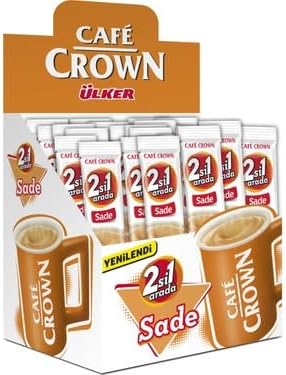 Cafe Crown Ulker 2IN1 Coffee Sachets 24x11gm