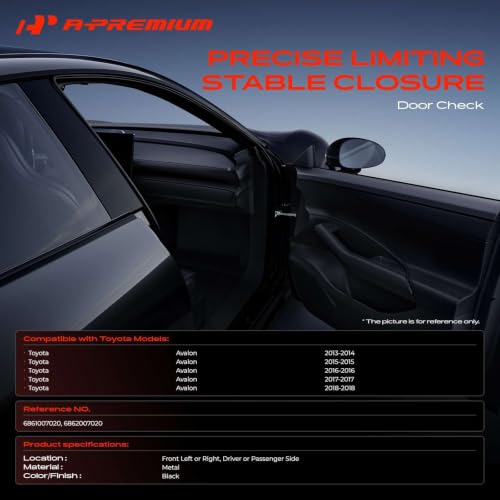 A-Premium Front Left or Right Door Check Strap Compatible with Toyota by A-Premium - Used condition - Image 2