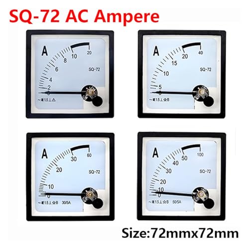 Ampèremètre de précision SQ-72 boîtier robuste pour tableau de commande AC - 2