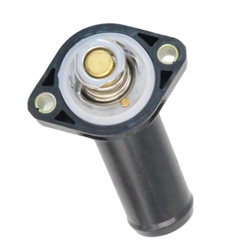 Engine Coolant Thermostat Housing Assembly Compatible with 2007-2011 Jeep Wrangler JK with V6 3.8L Thermostat and Housing Replace 4666149AA 85357 902-3038 CO34826 CH5357