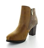 bottine marron femme pas cher  Les P\'tites Bombes Boots Baltimore Marron