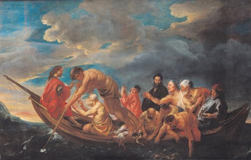 Lienzo de pintura mural vintage de Jacob Jordaens 60x90cm para decoración de interiores