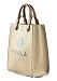 Imagen de Furla Cuero bolso bandolera Varsity Style Mini Tote Greige + Jasper marrón claro