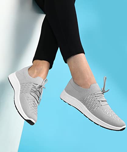 Image of Aqualite Trending SKY-04 Casuals Walking Shoes with Lace-Up & Slip-Resistance Dailywear Shoes for Women