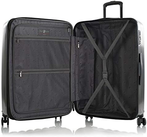 review Heys America Astro Iridescent Spinner Luggage (Charcoal, 3pc Set)