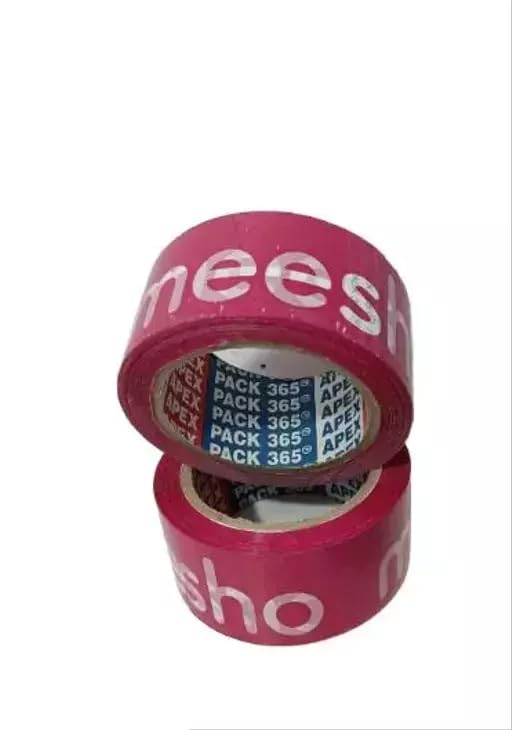 Dharansh - (Pack of 2) Meesho Branded Packaging Tape (2" Inch 65 mtr),40 micron (B0CGPTGN9N) Amazon Price History, Amazon Price Tracker