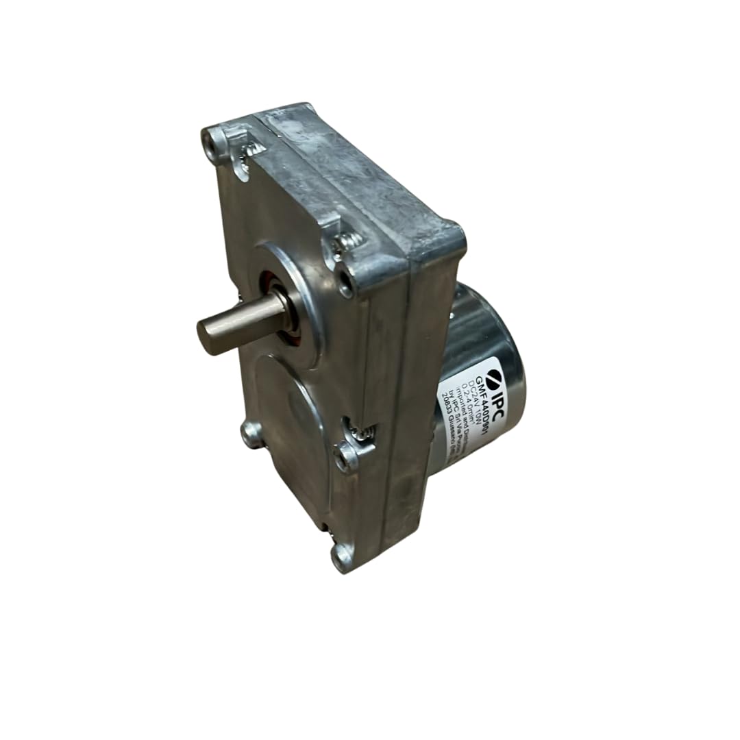 Motoriduttore Brushless 24V IPC GMF440D901 | 4 RPM | Coppia 10Nm | Albero 9,5mm | Per Stufe Extraflame PK15, PK20, Mietta, Wendy, Isidora Idro | Ricambio 14702157