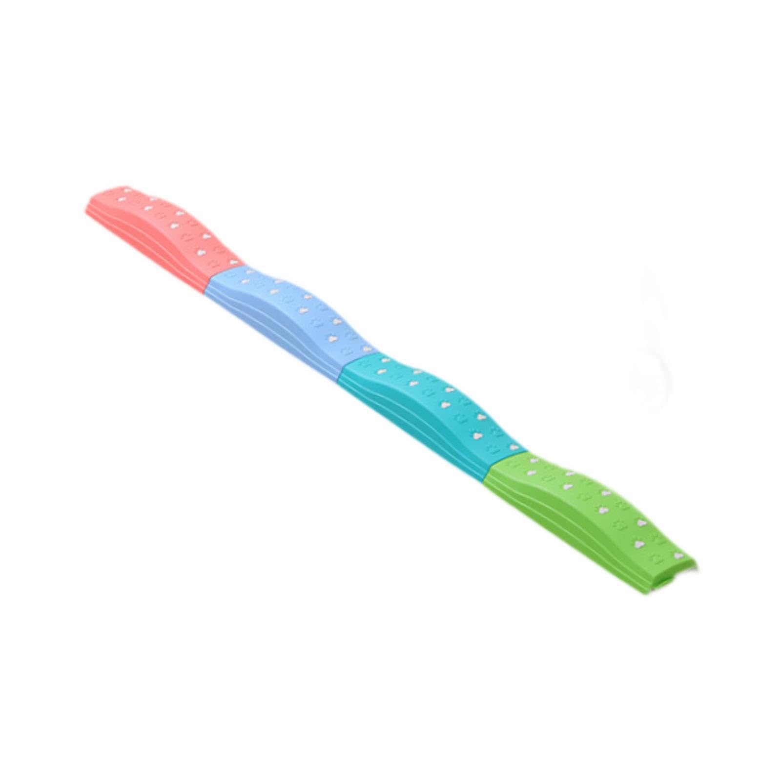Qianly di Equilibrio per Bambini, Blocchi di Equilibrio per Interni Ed Esterni, Gioco Educativo con Percorso a Ostacoli, 4 Pezzi Colorati