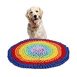 FY FIBER HOUSE Pet Snuffle Mat for Large Small Dogs (23'x23'), Feeding Mat Encourages Natural...