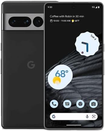 Google Pixel 7 Pro GE2AE T-Mobile Locked 128GB Black B (Renewed)