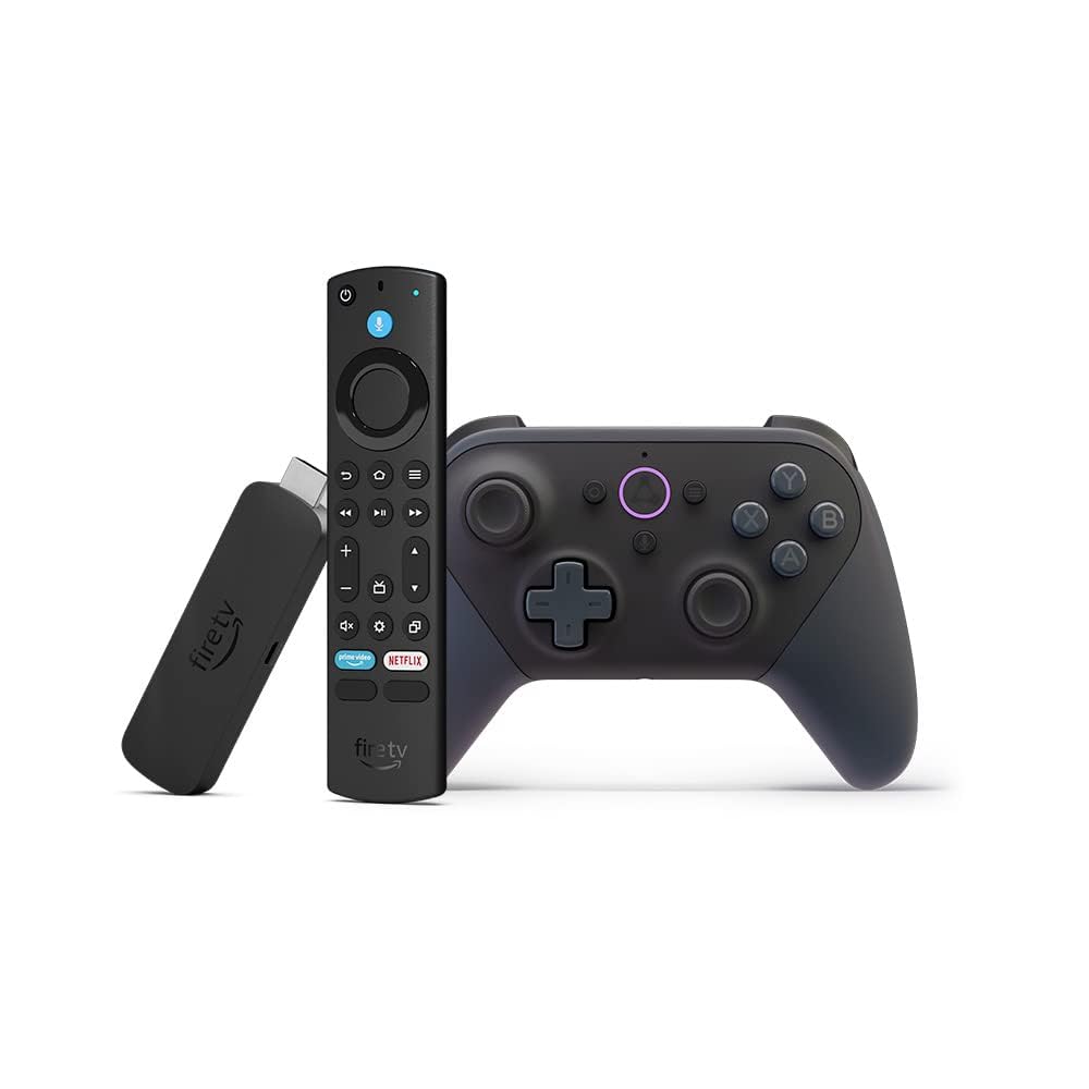 Fire TV Stick 4K Max + controller Luna | Bundle per giocare in streaming