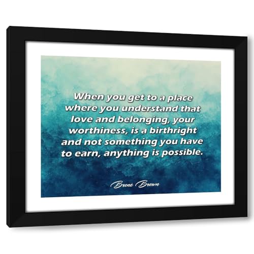 ArtDirect ArtsyQuotes Art Print with Customization Framed or UnFramed Quote: