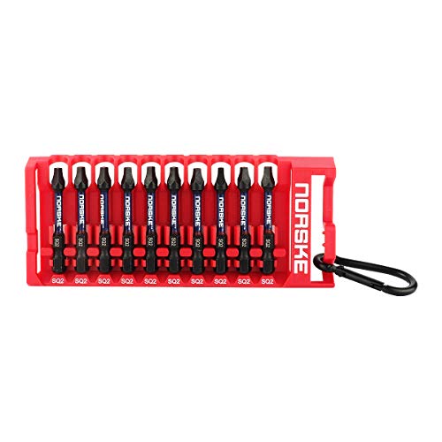 Juego de puntas Norske Tools NIBPI606 de 2 pulgadas y 10 unidades para destornillador 2