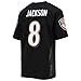 Outerstuff Youth Lamar Jackson Black Baltimore Ravens Replica Player Jersey