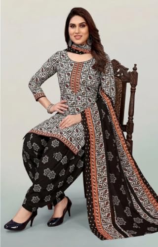Image of Priyashi Women Unstiched Crepe dress materials | Crepe Salwar Suit for women with dupatta | suit material for women unstitched