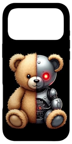 �ʔ����e�f�B�x�A ���{�b�g �������D�� �T�C�{�[�O �e�f�B�x�A Teddy Lover Robot Bear AI �X�}�z�P�[�X iPhone 17 Pro Max �p