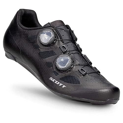 nero Scott Road Vertec Boa - Scarpe da bici da corsa, colore: nero/argento 2023