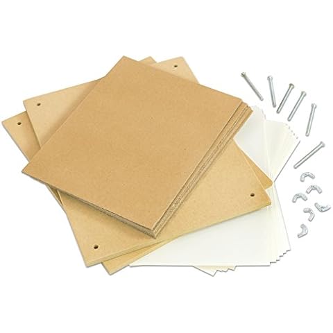 Betzold 70787 - Blumen-Presse XXL 32x26cm inkl. Kartonblättern und Einlegepapier Cover