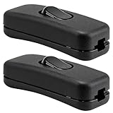 Installation facile : l'interrupteur bipolaire en ligne est conçu pour les câbles à deux conducteurs et utilise des bornes à vis et des contacts en cuivre, éliminant le besoin de soudure et garantissant une sécurité électrique maximale.