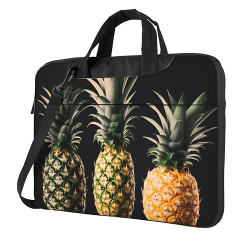 Sac ordinateur portable Ananas avec poignée et bandoulière