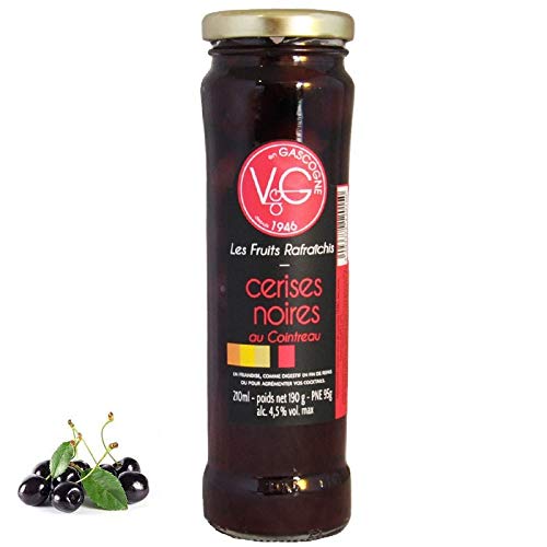 cerezas negras con cointreau - 1