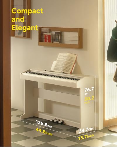 Professional 88-Key Weighted Hammer Action Digital Piano