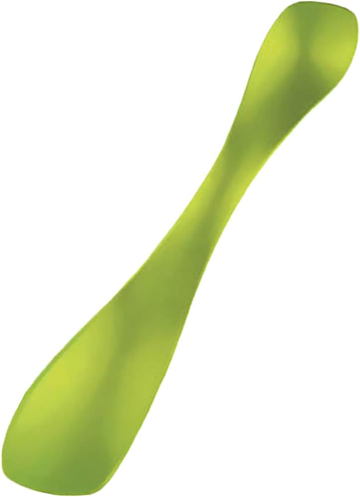 Hirosho H-3008 Spoon, Green, 5.2 x 1.1 inches (13.3 x 2.8 cm), Ice Cream Spoon