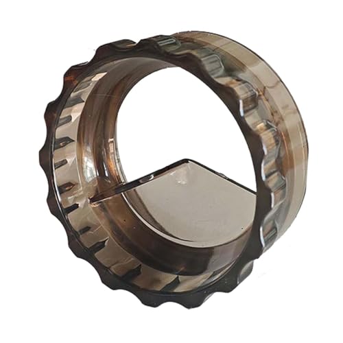 Yirdapall モカポット ドージングファンネル 65/72 mm コーヒー分注漏斗 キャッチリング 粉溢れ防止 飛散防止 360 度回転 再利用可能 パウダー投与リング コーヒー道具 家 (65mm)