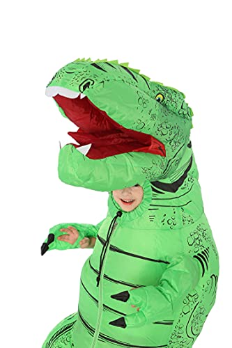 Funny Costumes T-Rex Dinosaur Costume Child Size 4-6 (Green) #TOP2